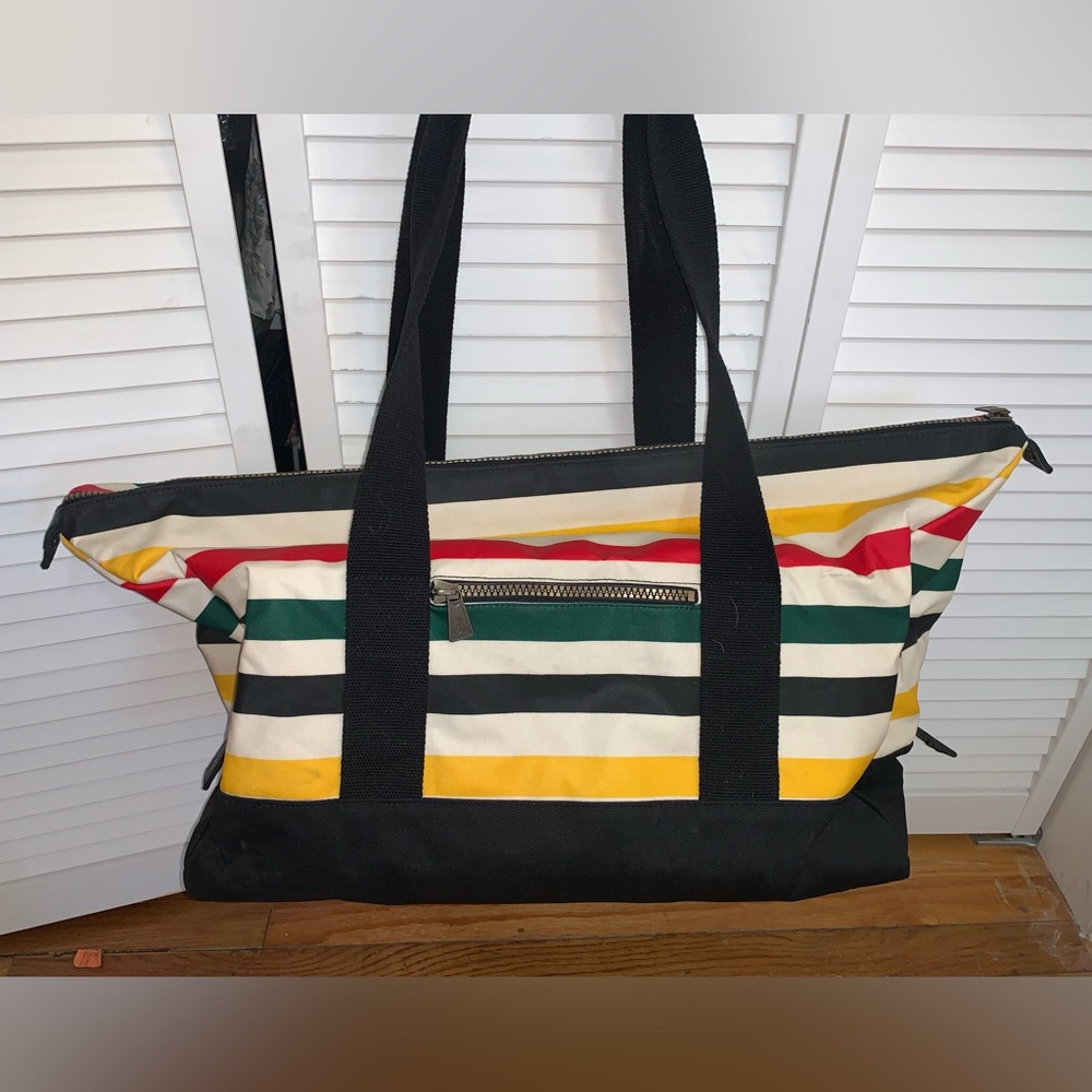 Pendleton Weekend Tote Duffle-bag Stripped Extra Large - Picture 4 of 4